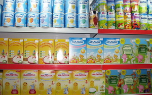 Самые популярные производители детских молочных смесей: НЭННИ, АГУША, NUTRILAK
