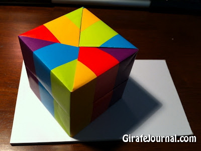 Оригами коробка: видео инструкция