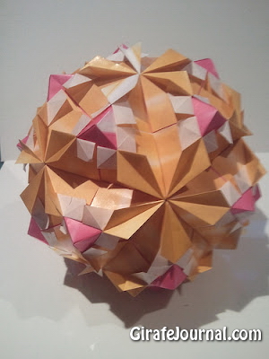 Оригами лепесток глобус: видео инструкция