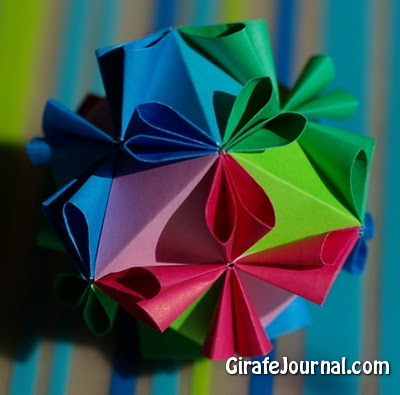 Оригами от кусудамы: видео инструкция