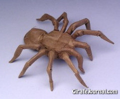 Оригами паук: видео инструкция