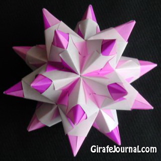 Оригами звезда паоло: видео инструкция