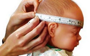 Окружность головы новорожденного таблица фото