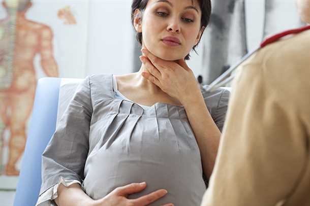 Болит горло во время беременности