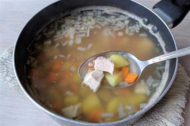 Гречневый суп с грибами в мультиварке