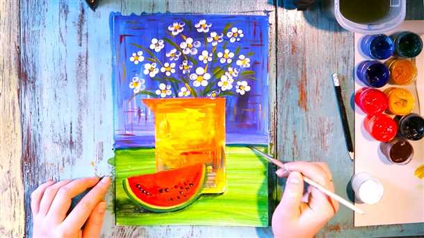 Как научить ребенка рисовать красками?