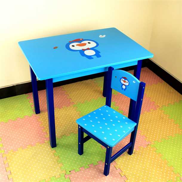 Выбираем столик и стульчик для детей от 2 лет