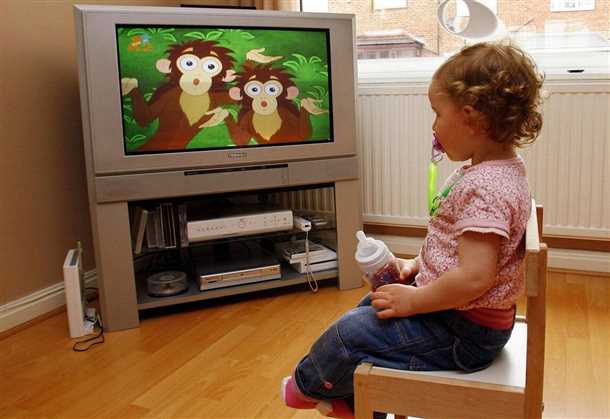 Влияние телевизора на грудного ребенка