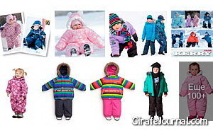 Зимняя детская одежда - выбор осень-зима 2013