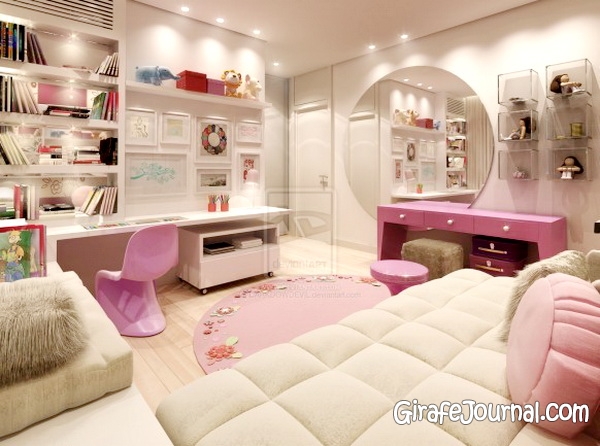 Дизайн дитячих кімнат для дівчаток