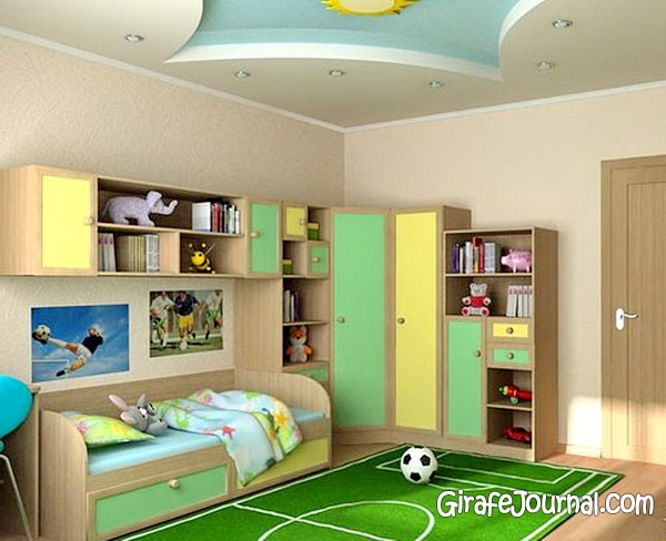 Дизайн детских комнат для мальчиков