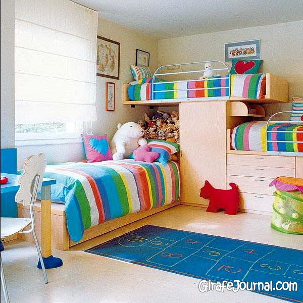 Дизайн детских комнат для разнополых детей