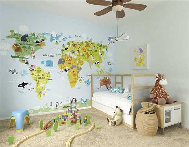 Детский мир в детской комнате