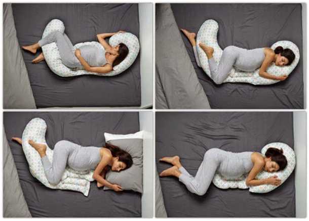 Как спать беременным