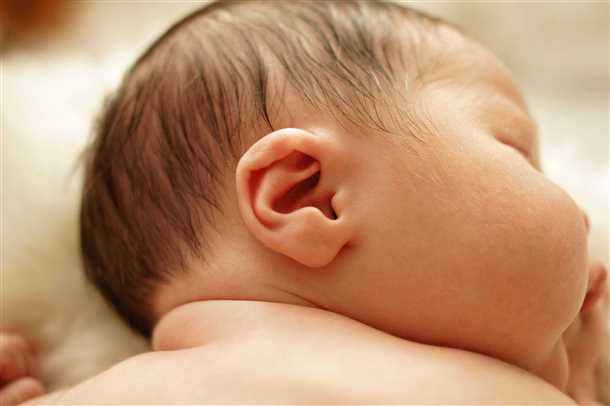 Волосы на ушах новорожденного